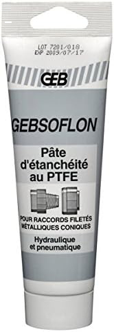 Паста для паковки GEB Gebsoflon 125 мл PN40 –250°C/+250°C (114520)