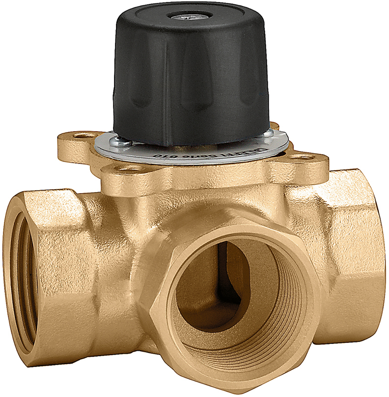 Секторный смесительный клапан 3-ходовой Caleffi Ø1" (610600)