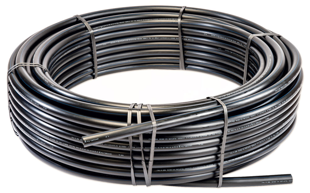 Unidelta PE100 PN10 SDR17 Ø50x3,0 мм, бухта 100 м (2050010050100)