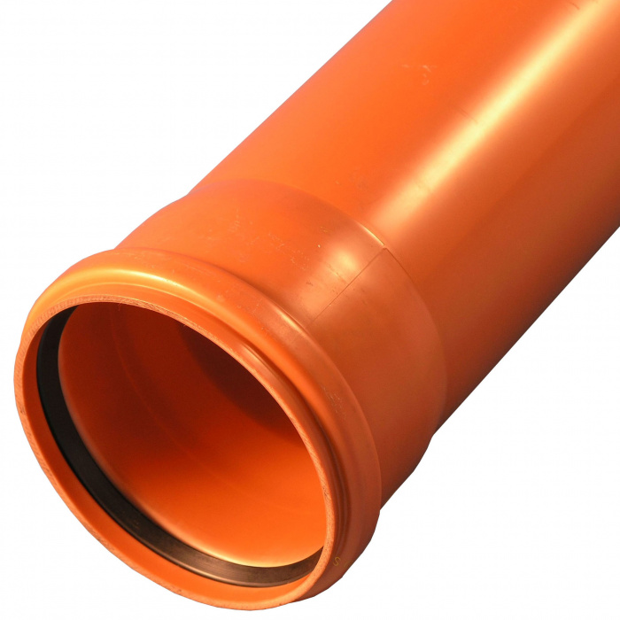 Характеристики труба каналізаційна Valrom SN2 Ø160x3000 мм (СА000316003П)