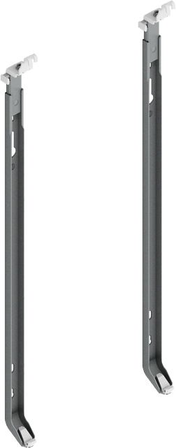 Комплект швидкого кріплення 2 шт. MB Fix 60630030 F7V сталевого радіатора DeLonghi (Н=300 мм) в інтернет-магазині, головне фото