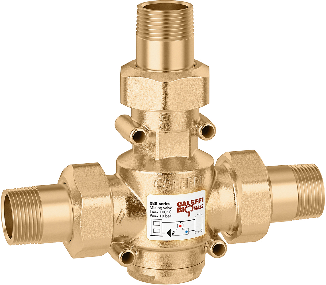 Антиконденсационный клапан Caleffi Ø1" 60°C (280066)
