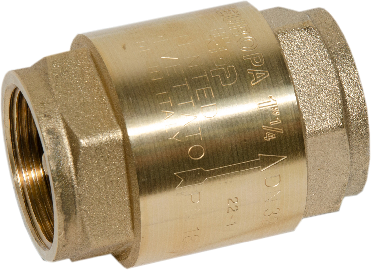 Обратный клапан для воды Bonomi Europa 1 1/4" (10000010) цена 960.00 грн - фотография 2