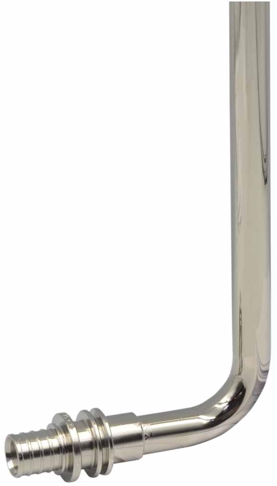 Трубка L-образная General Fittings 3400.K2 Ø20x15 L=250 мм (3400K2N201500A)