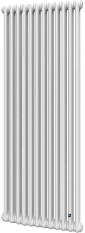 Трубчатый радиатор Delonghi Multicolumn H=1500 (межосевая 1430 мм) 2-12 (секций) конф.D (нижнее 1/2") Δt50=1277 W RAL9016 (0Q00215001200D0) в интернет-магазине, главное фото