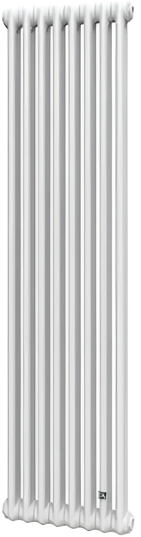Трубчатый радиатор DeLonghi Multicolumn 1500 2 колонны 8 секций боковое 1/2 RAL9016 (0Q0021500080000)