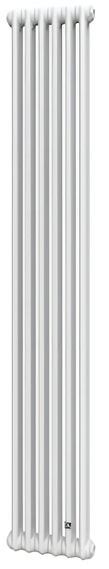 Трубчастий радіатор DeLonghi Multicolumn 2000 2 колони 6 секцій бокове 1/2 RAL9016 (0Q0022000060000)