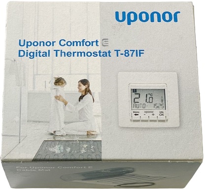 Терморегулятор Uponor Comfort E flush Set T-87IF інструкція - зображення 6