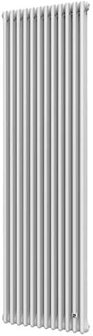 Трубчатый радиатор Delonghi Multicolumn H=2000 (межосевая 1930 мм) 3-12 (секций) конф.0 (боковое 1/2") Δt50=2325 W RAL9016 (0Q0032000120000) в интернет-магазине, главное фото