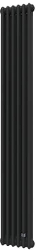Delonghi Multicolumn H=2000 3-6 (секцій) конф.D (нижнє 1/2") Δt50=1162 W RAL9005MATT (0Q10320000600D0RAL9005M)