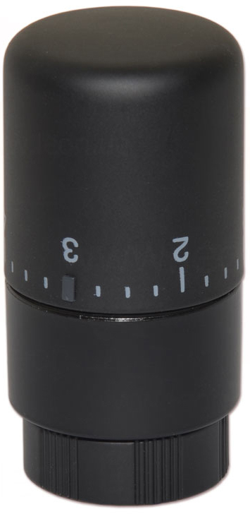 Термоголовка Carlo Poletti A409 М30х1,5 Black Matte (A40900EFS9005O) в інтернет-магазині, головне фото