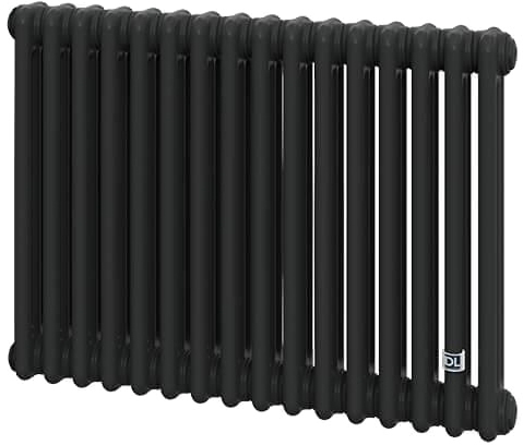 Трубчатый радиатор Delonghi Multicolumn H=570 (межосевая 500 мм) 3-16 (секций) конф.0 (боковое 1/2") Δt50=928 W RAL9005МATT (0Q1030570160000RAL9005М) в интернет-магазине, главное фото