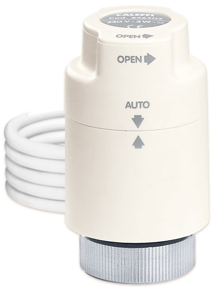 Термопривід Caleffi 656302 230 V 80 см 3 W (нормально закритий)