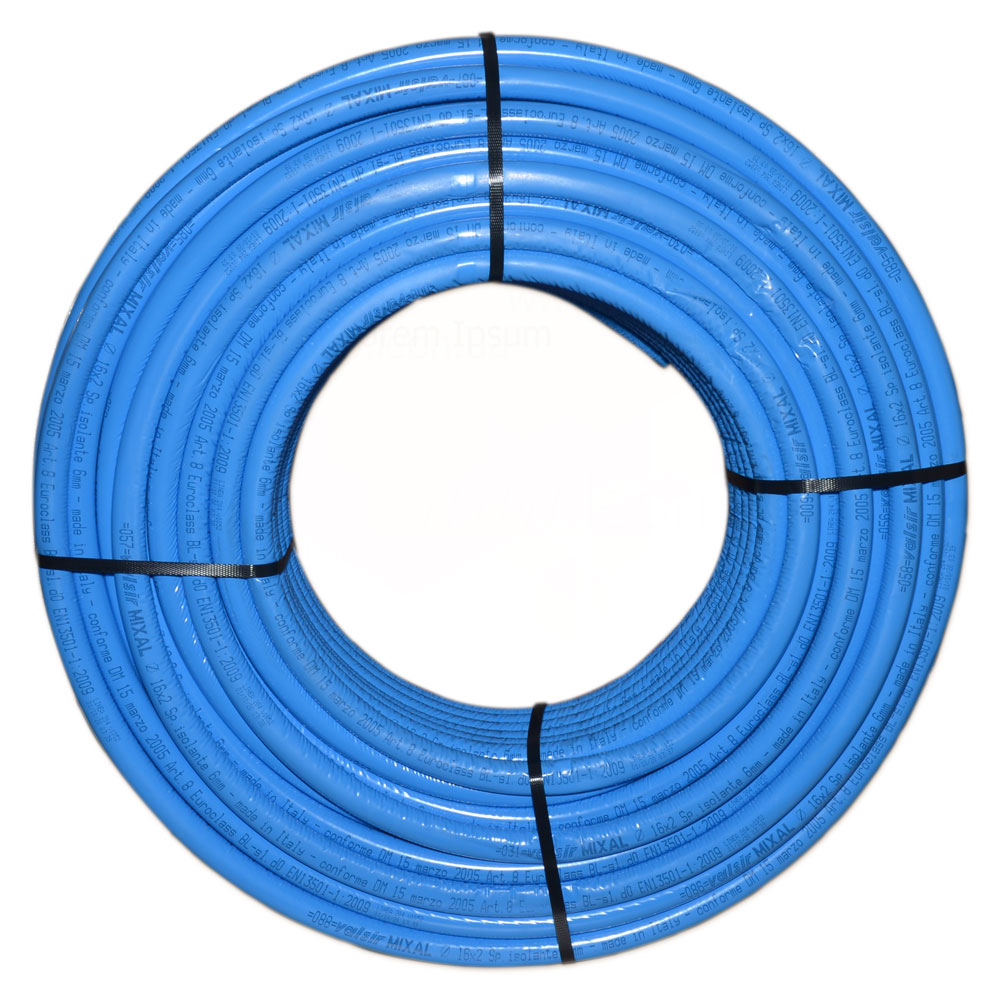  Valsir Mixal Color Blue Ø16x2 мм бухта 100 м (VS0100443)