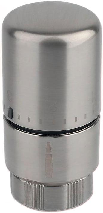 Термоголовка Carlo Poletti A409 М30х1,5 Brush Silver (A40900J) в Сумах