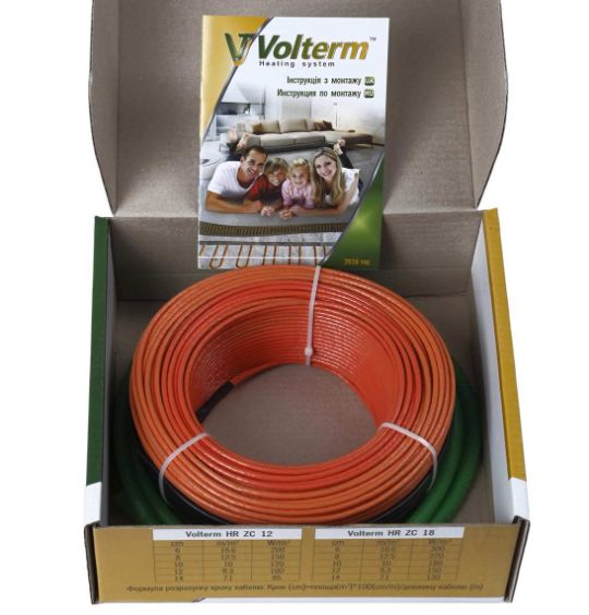 Електрична тепла підлога Volterm HR18 400