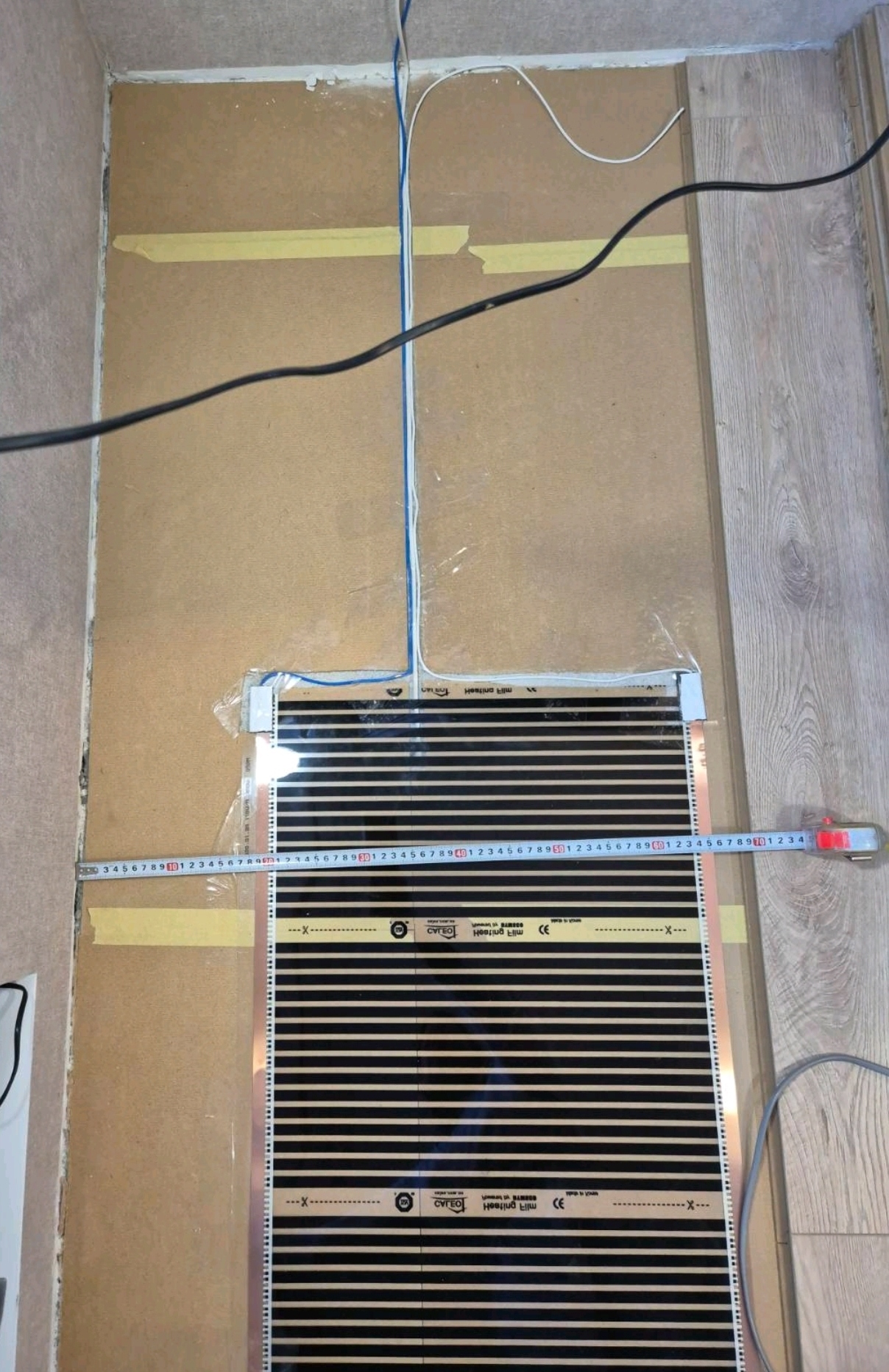 Фото №1 від покупця Гнедой Николай до товару Електрична тепла підлога