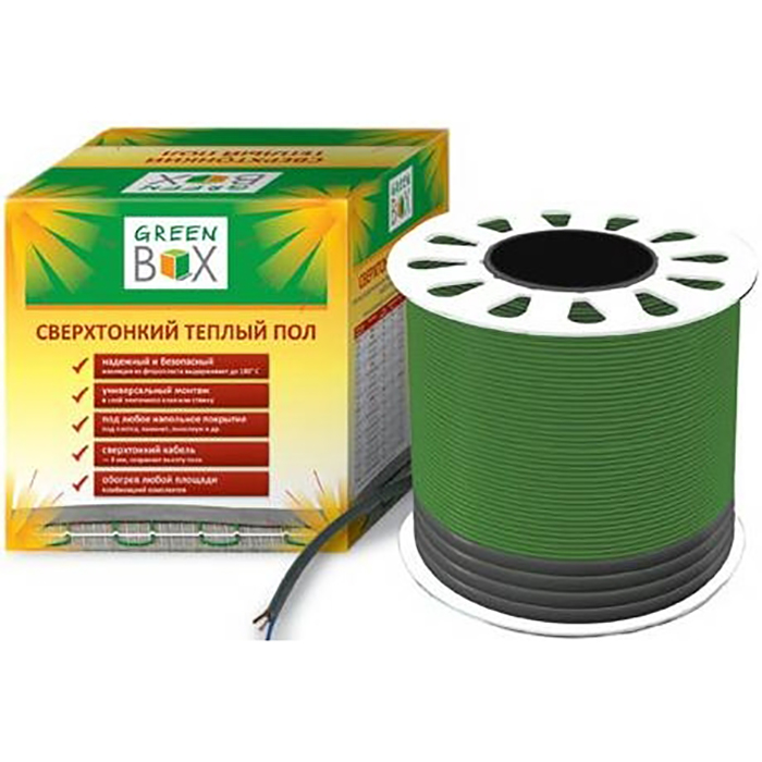 Характеристики теплый пол green box под линолеум Green Box GB 500