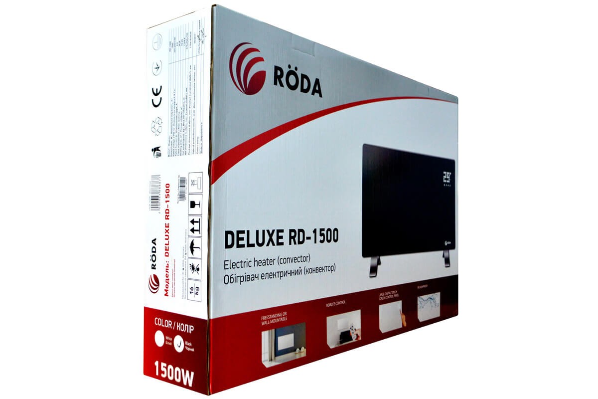 Електричний конвектор Roda Deluxe RD-2000b відгуки - зображення 5