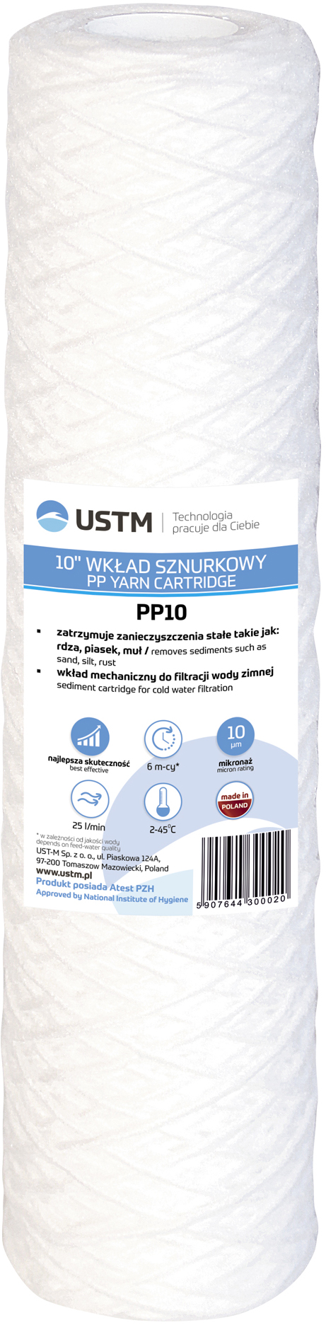 Картридж для фильтра USTM PP10 в интернет-магазине, главное фото