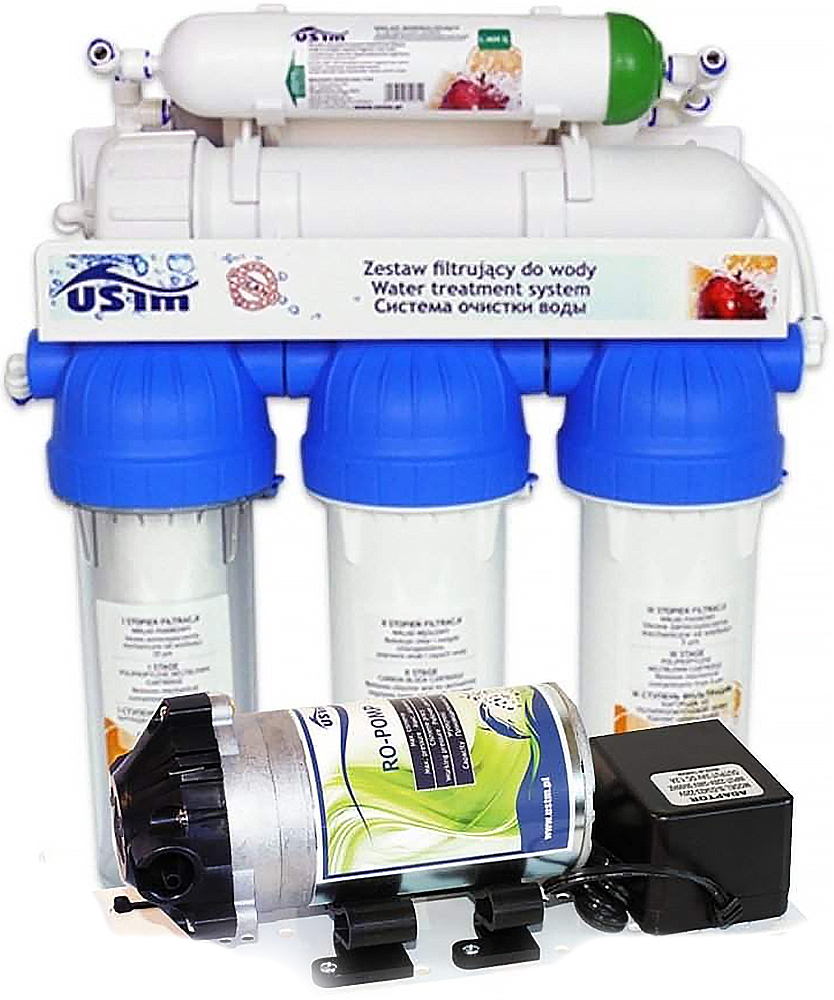 Фильтр для воды USTM RO6 POMP в интернет-магазине, главное фото