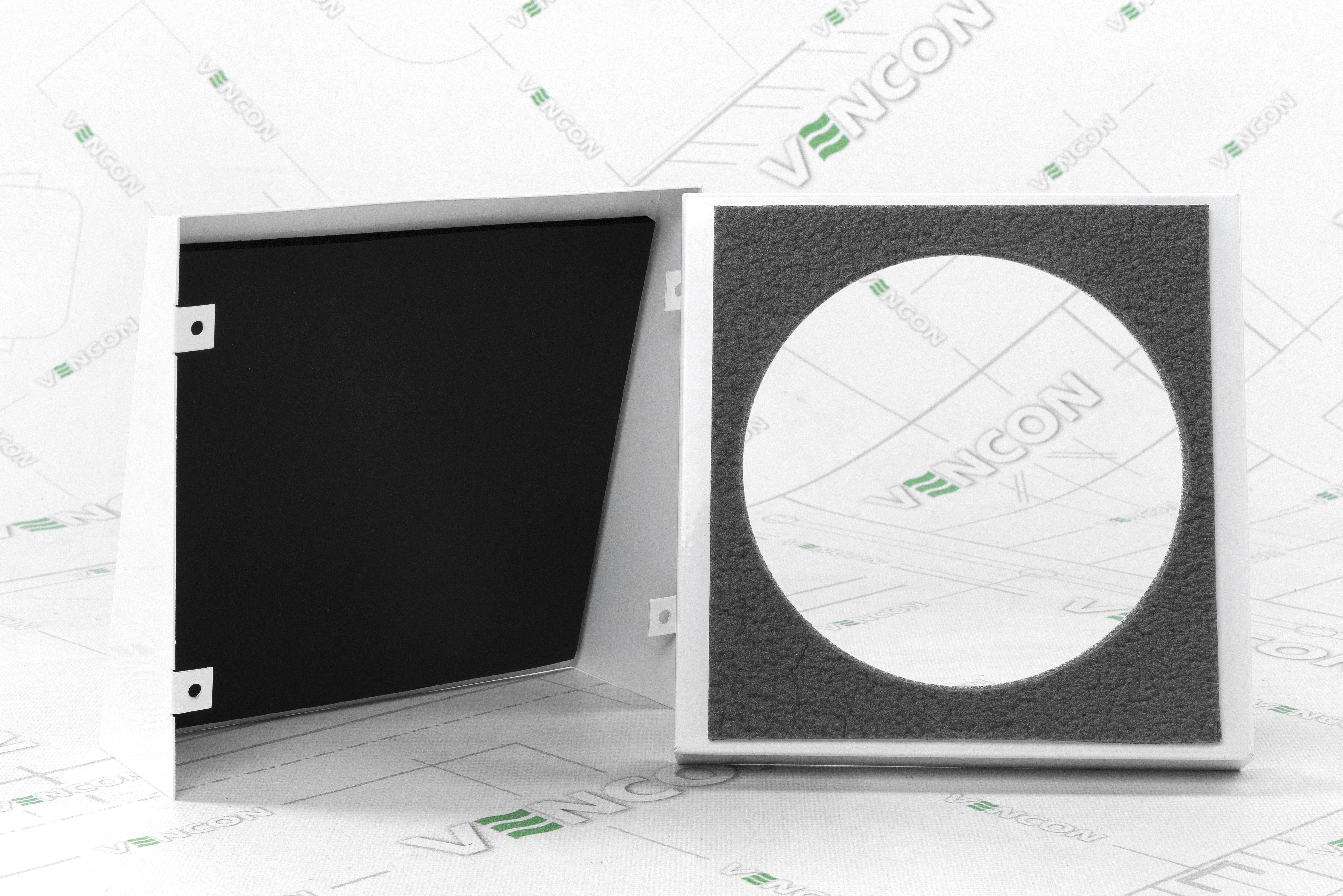 Ventoxx Harmony з пультом ДК з пластиковою решіткою 0,75 m на сайті - фото 20