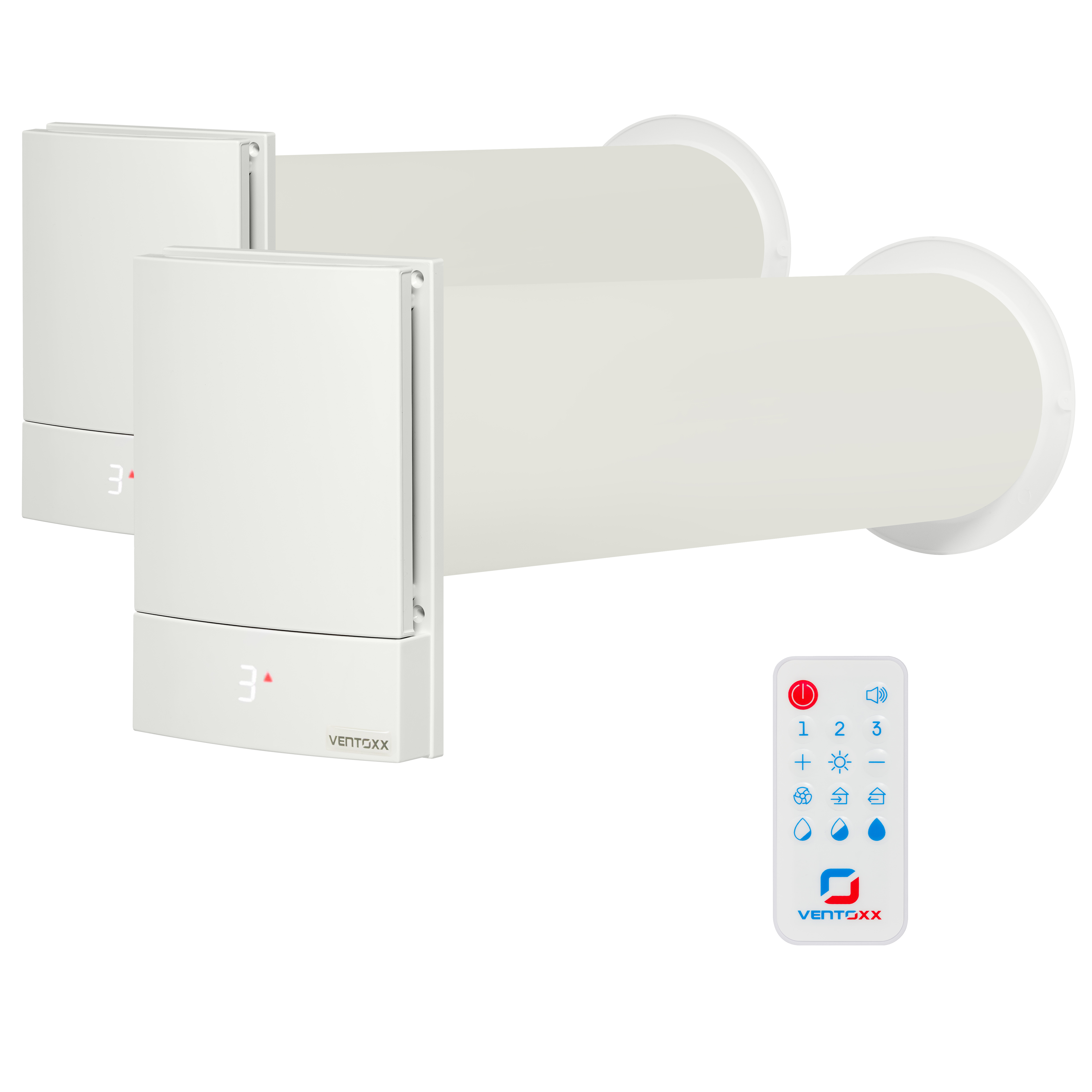 Ventoxx Harmony 2шт. з пультом ДК з пластиковою решіткою 0,75 m