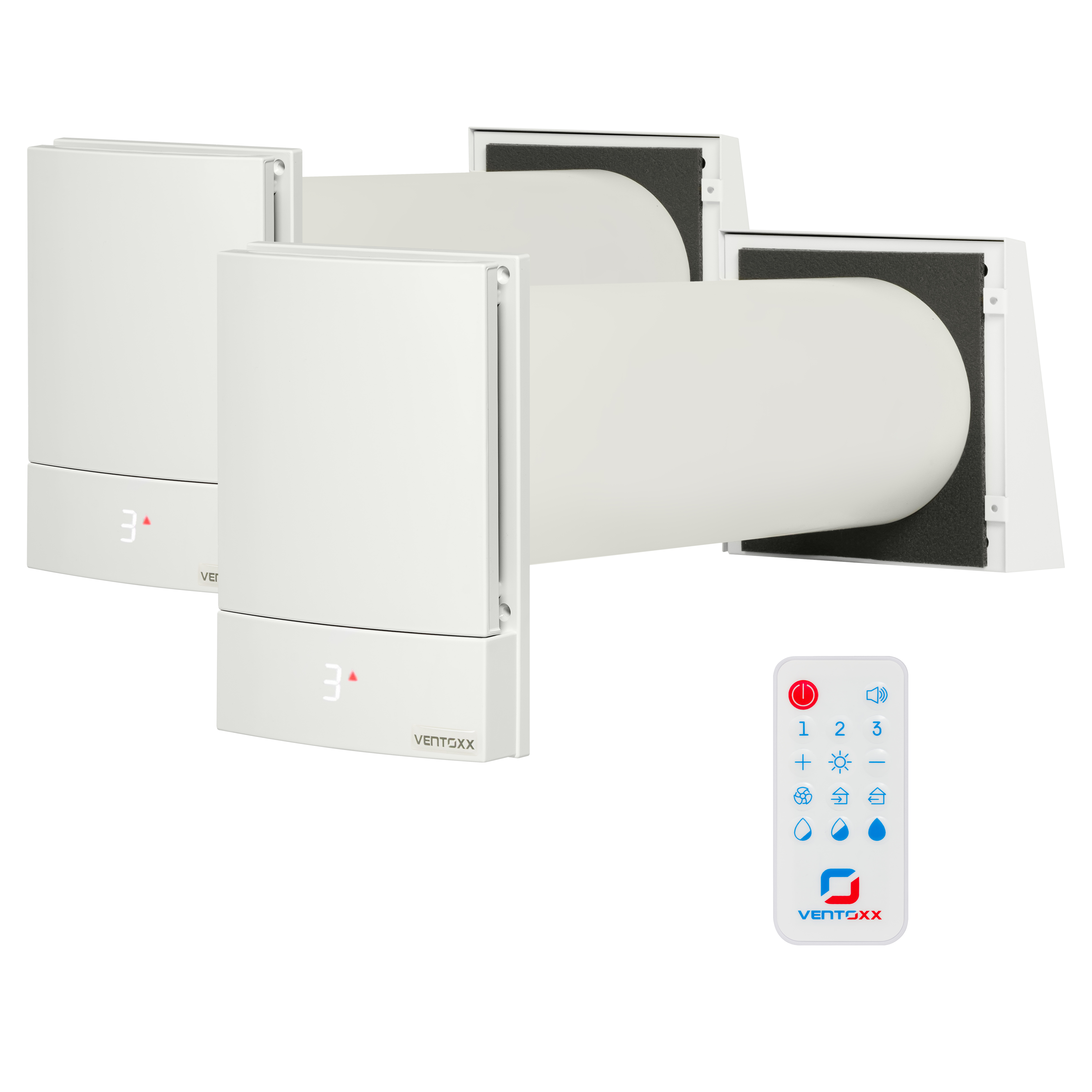 Ventoxx Harmony 2шт. з пультом ДК з металевою зовнішньою кришкою 0,5 m
