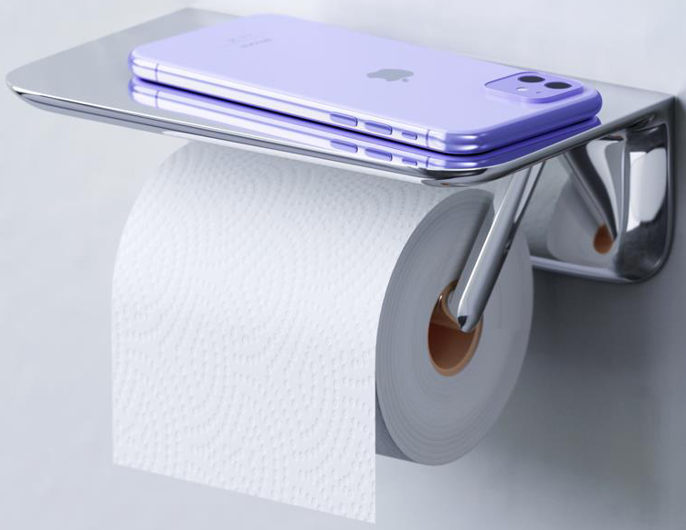 Держатель для туалетной бумаги AM.PM Sensation A30341500 в интернет-магазине, главное фото