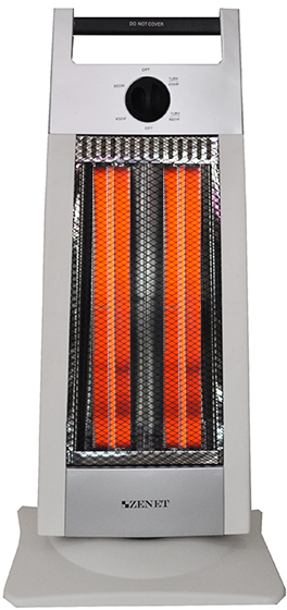 Інфрачервоний обігрівач з терморегулятором Zenet ZET-507 (білий)