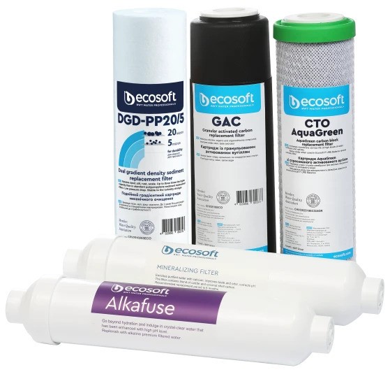 Картридж для фільтра Ecosoft P'URE Alkafuse "6 міс" CHV5PUREALC ціна 3113 грн - фотографія 2