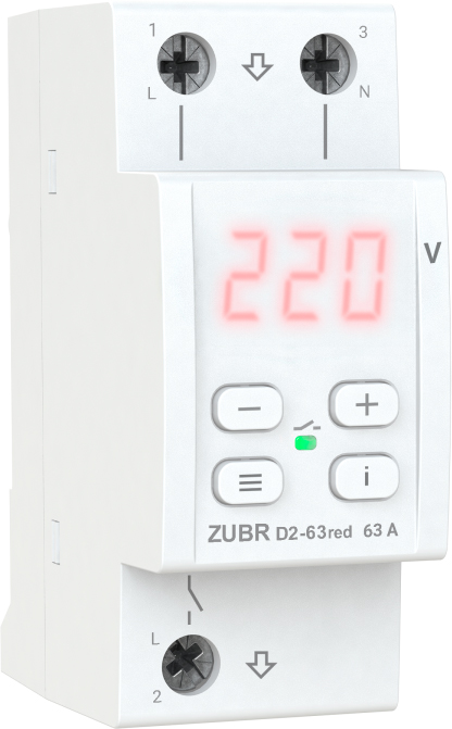 Zubr D2-63 red