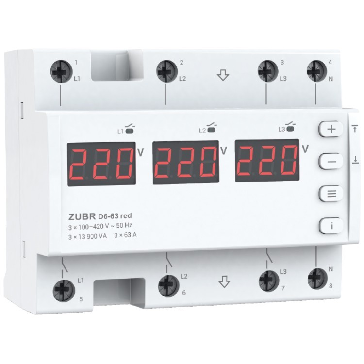Zubr D6-63 red