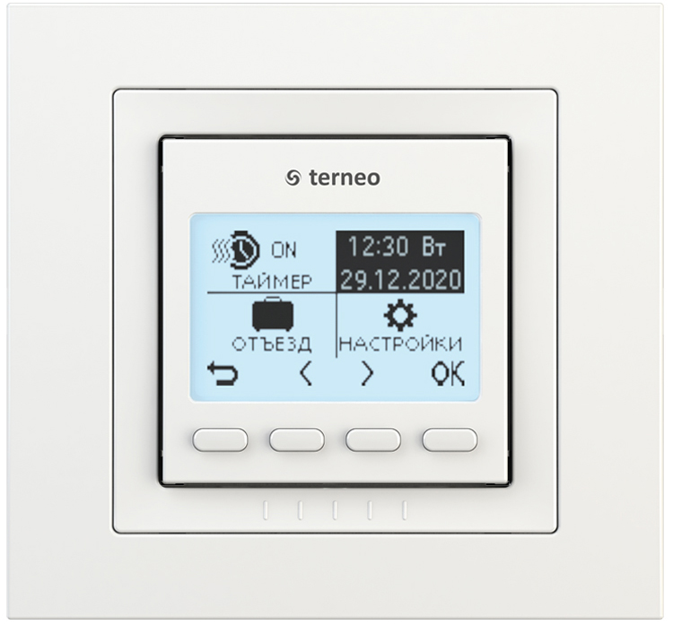 Терморегулятор для обогревателя Terneo PRO Unic б/д