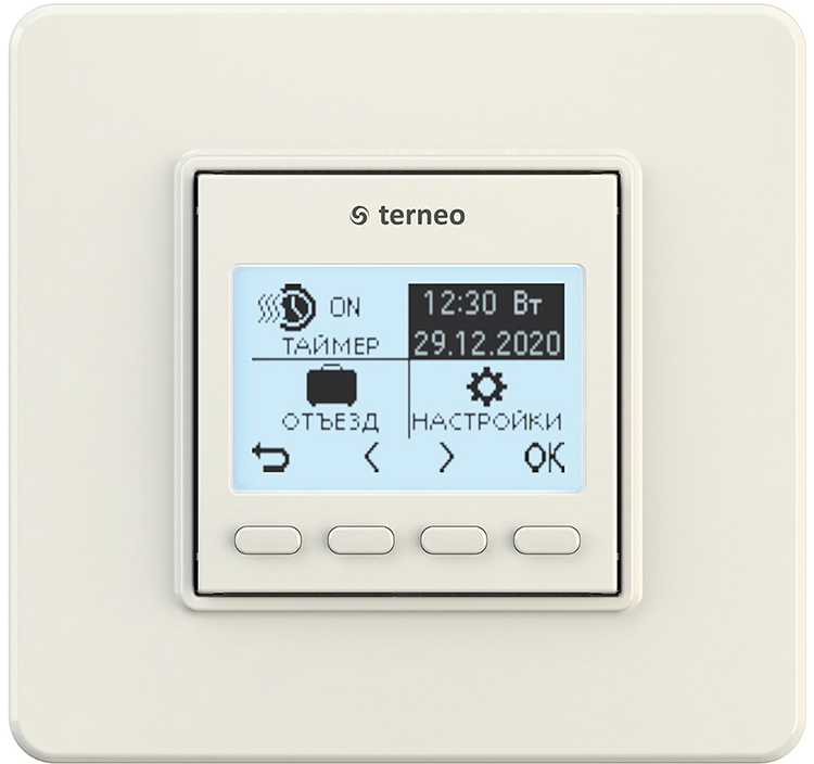 Терморегулятор для водяного теплого пола Terneo PRO сл.к.