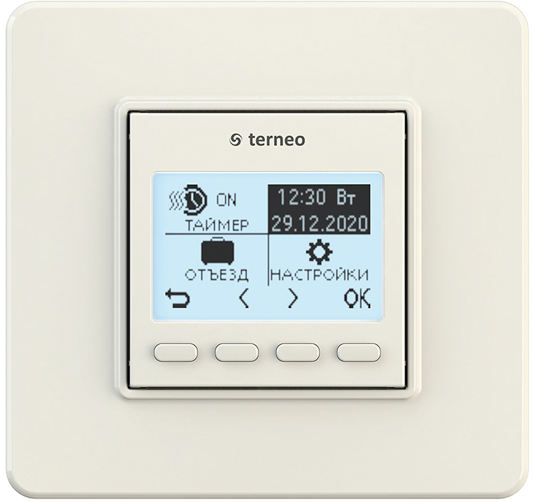 Терморегулятор для обогревателя Terneo PRO сл.к. б/д