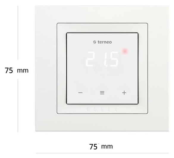 Terneo S Unic сл.к. Габаритные размеры
