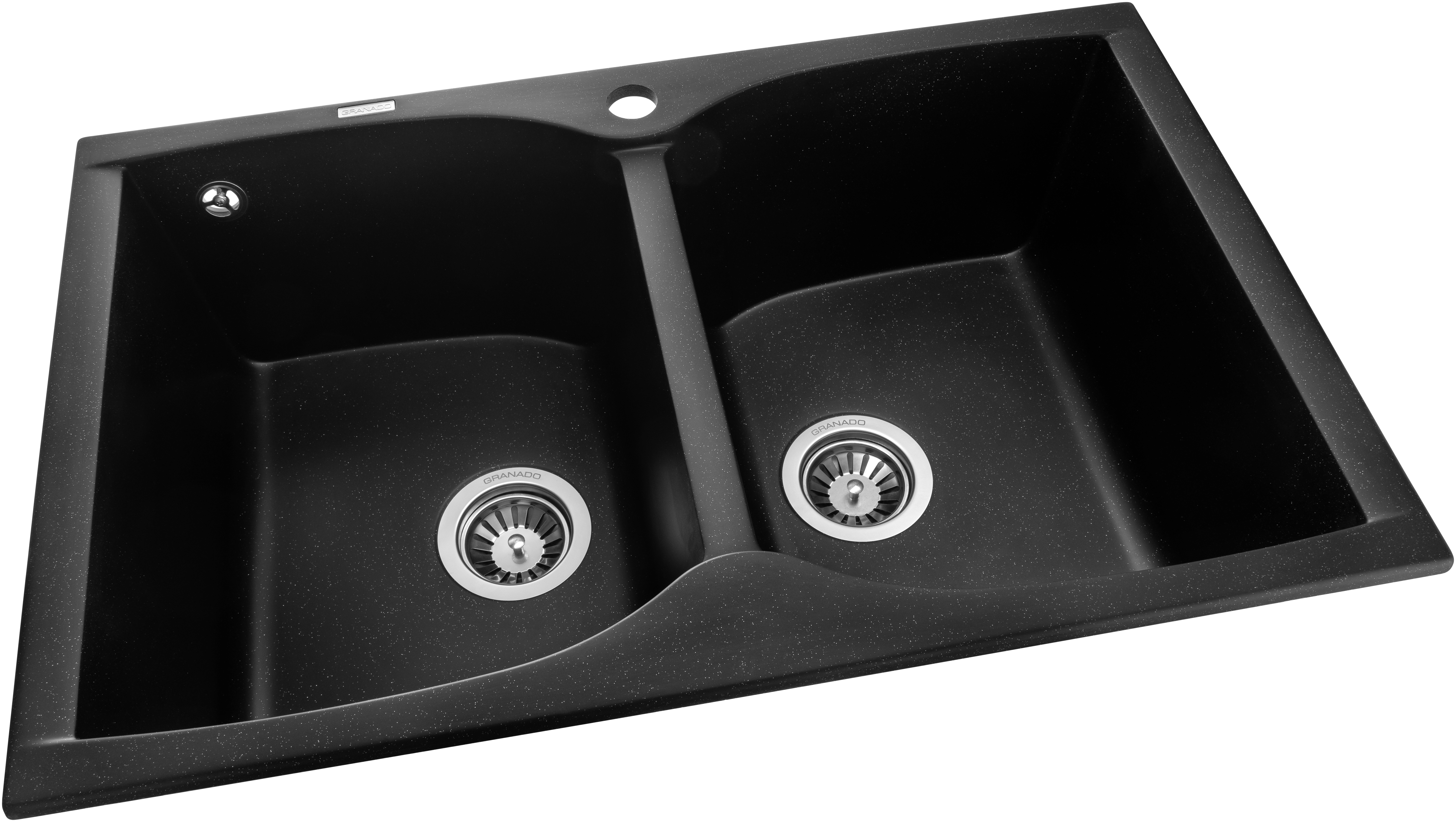 Кухонна мийка Granado Cordoba Black shine ціна 4990 грн - фотографія 2