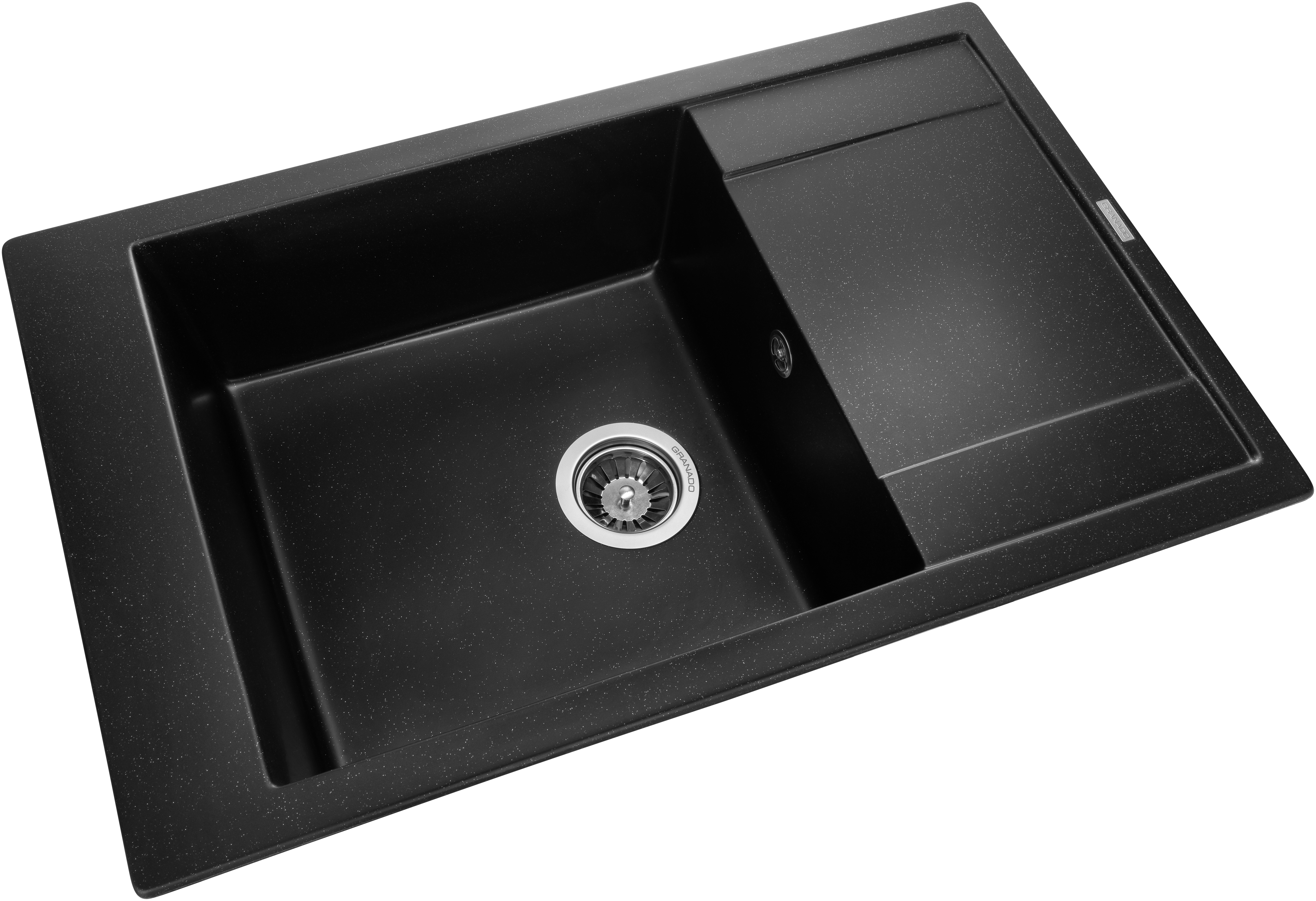Кухонна мийка Granado Almeria Black shine ціна 5999 грн - фотографія 2