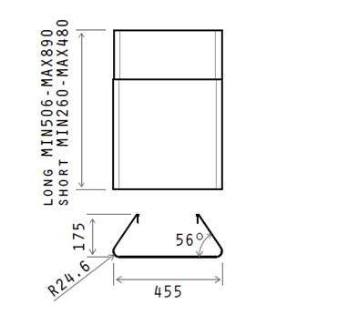 Elica KIT0010700 Габаритные размеры