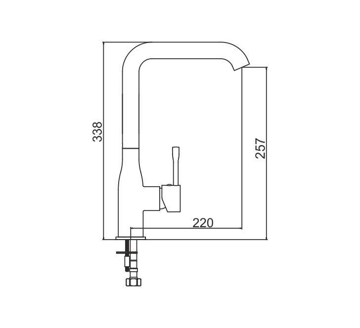 Interline Loft New Avena Габаритные размеры