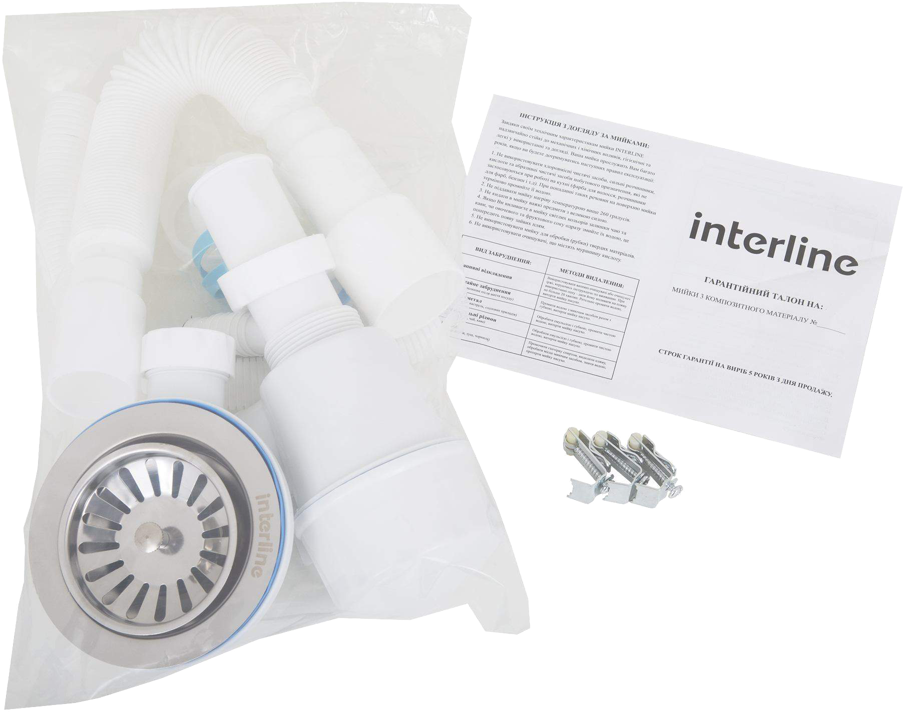 Кухонна мийка Interline Brut Terra інструкція - зображення 6