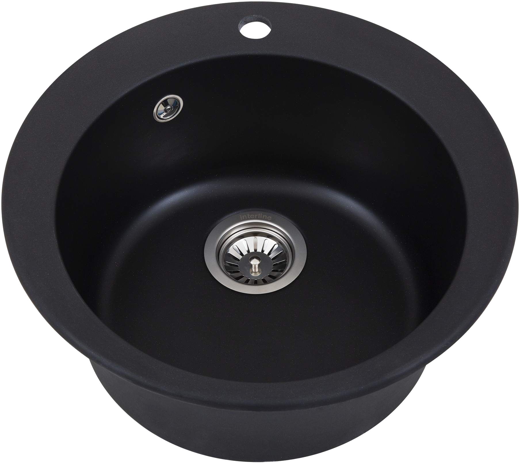 Кухонна мийка Interline Rondo New Black ціна 3499 грн - фотографія 2
