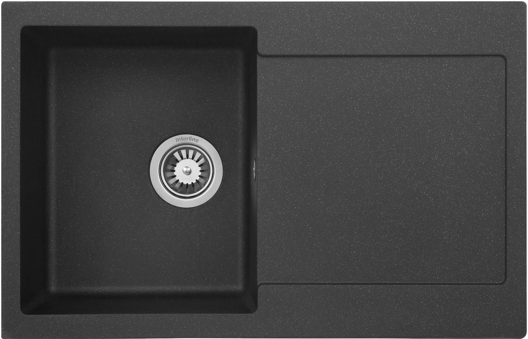 Кухонна мийка Interline Vega Black в інтернет-магазині, головне фото