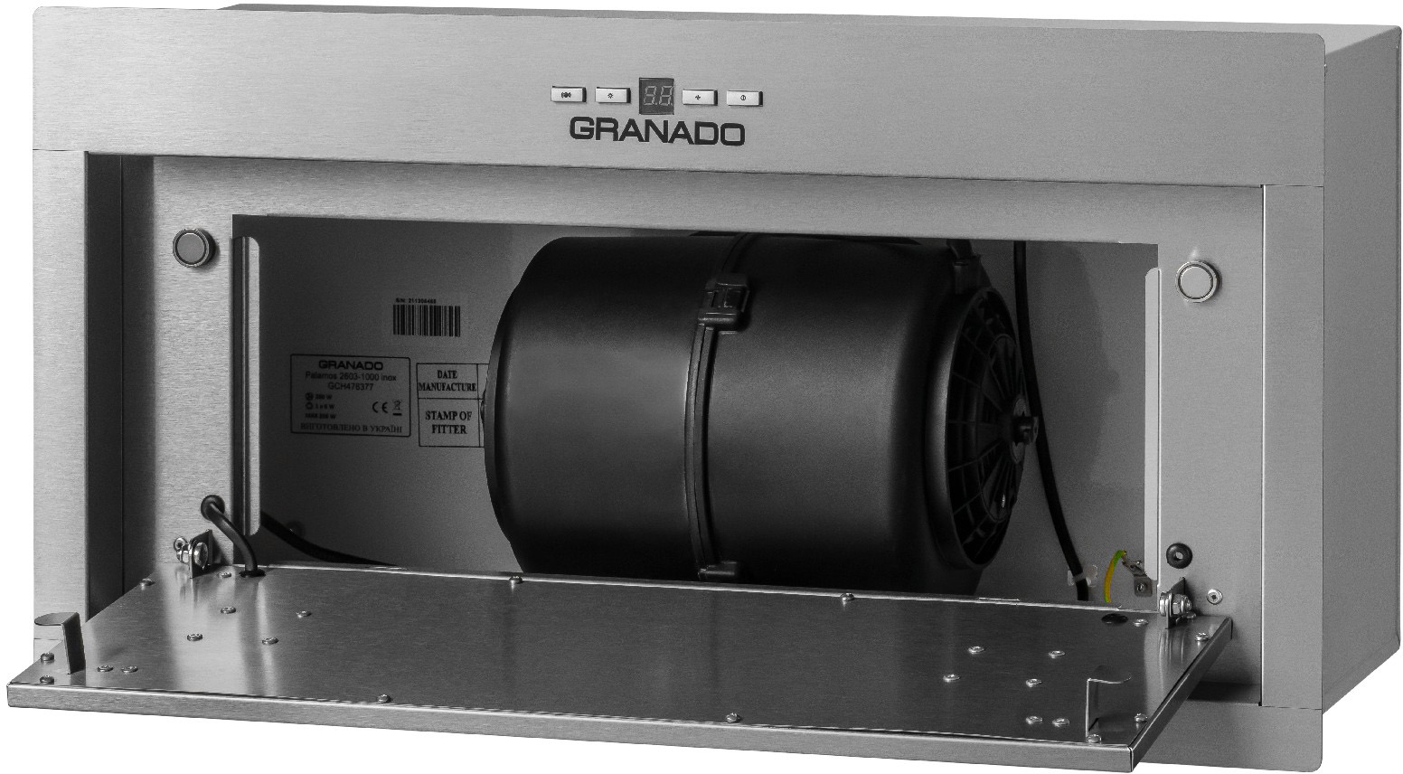 Кухонна витяжка Granado Palamos 2603-1000 Inox інструкція - зображення 6