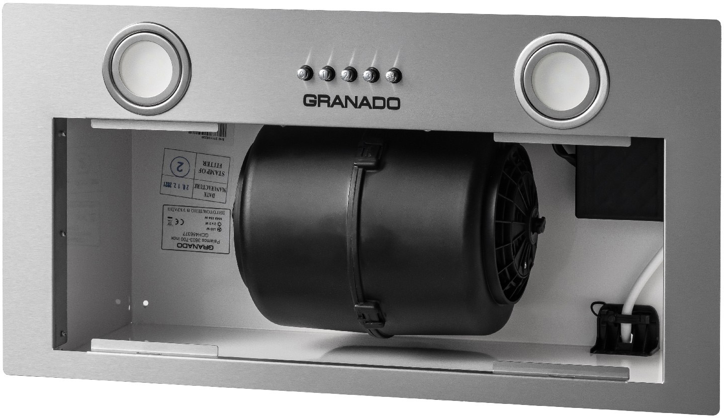 Кухонна витяжка Granado Palamos 3603-700 Inox інструкція - зображення 6