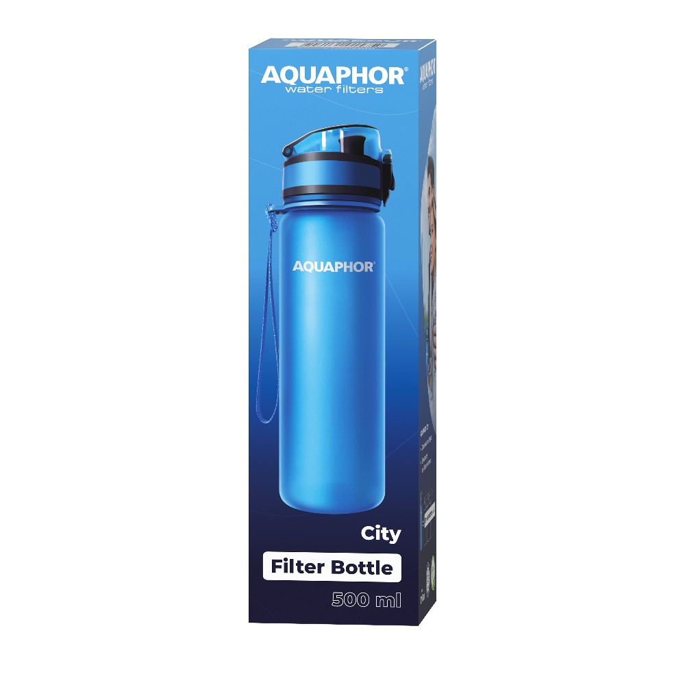 Фильтр-бутылка Aquaphor Сити Голубой цена 479.00 грн - фотография 2