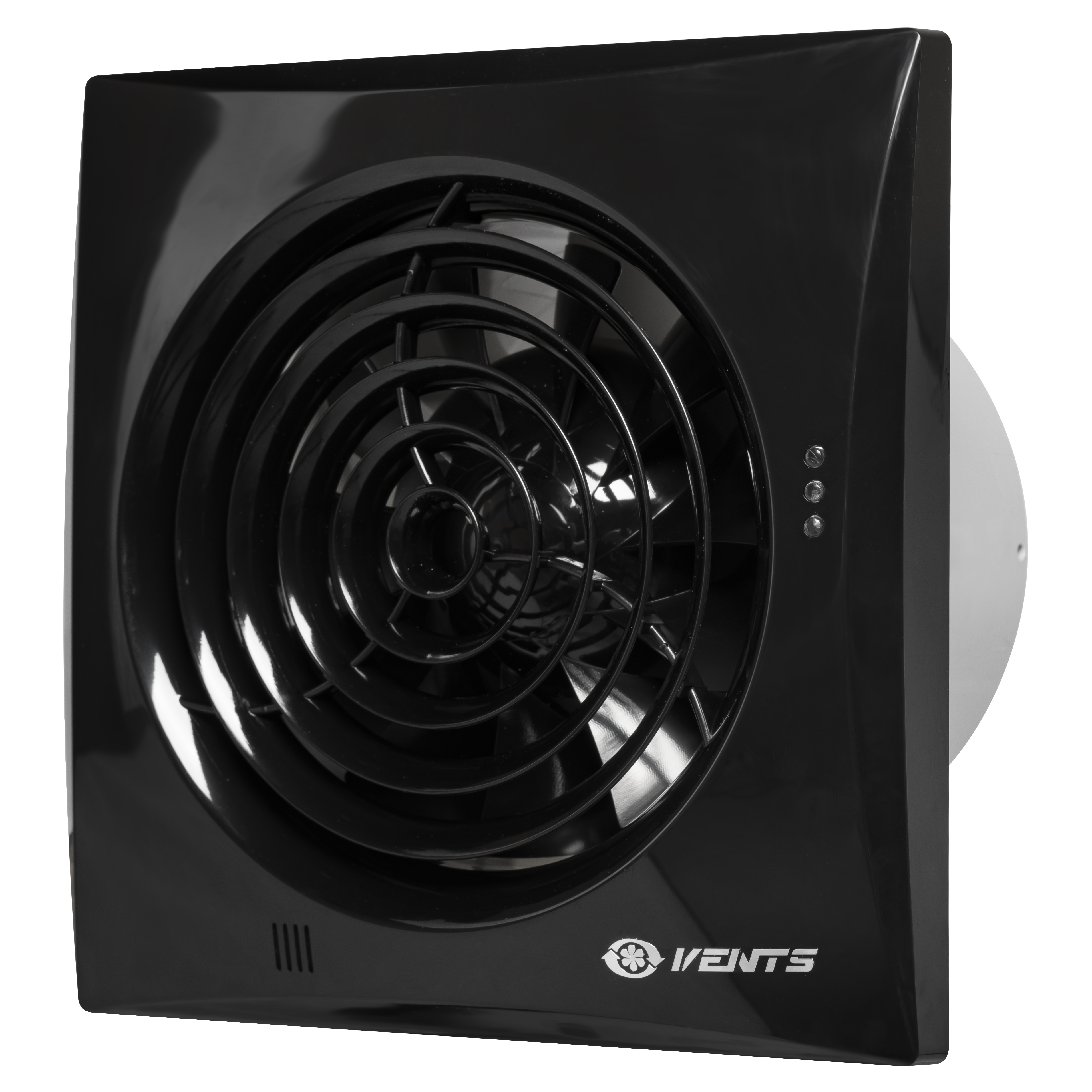 Витяжний вентилятор Вентс 125 Квайт ТН чорний в інтернет-магазині, головне фото