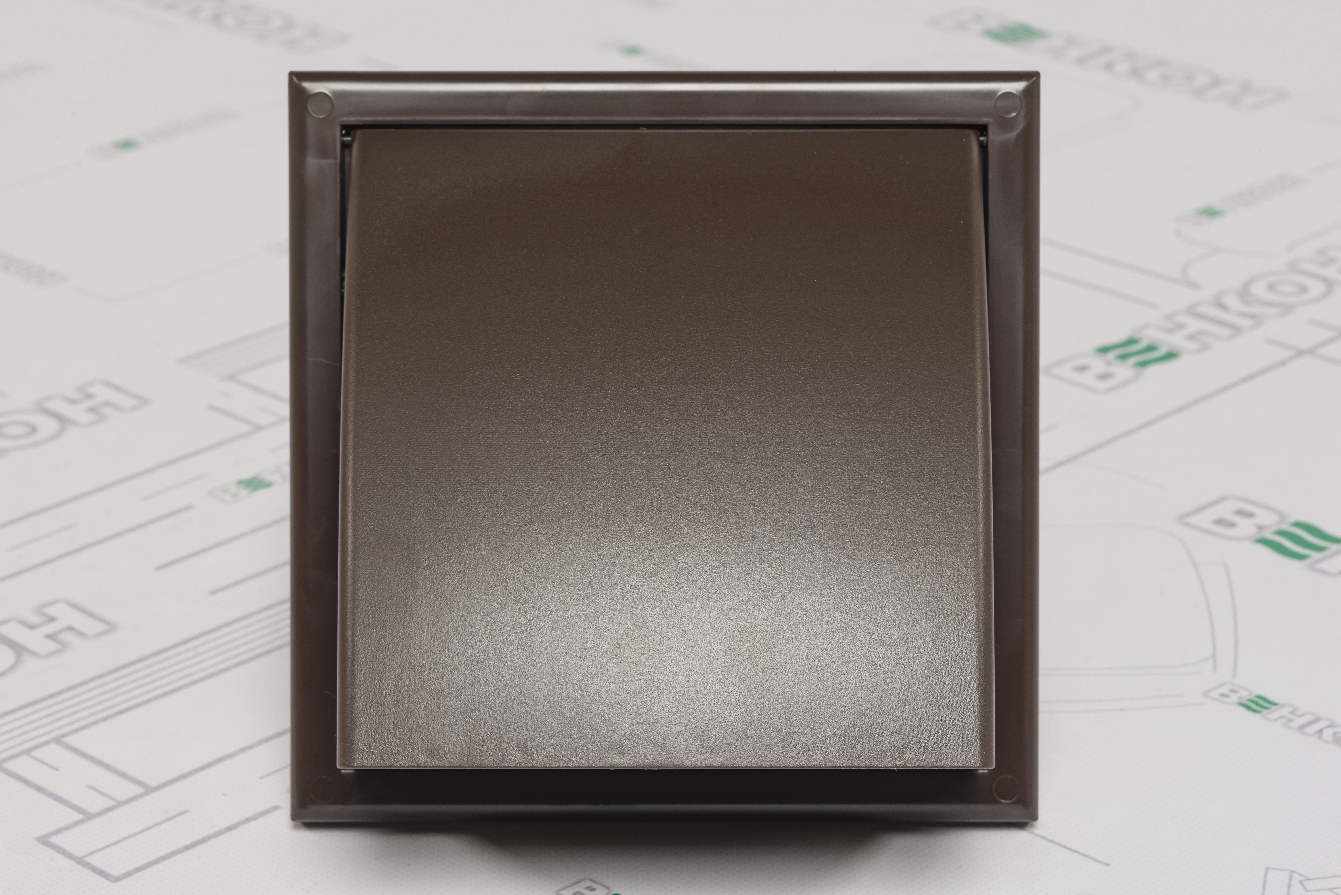 Ковпак вентиляційний Вентс МВ 122 ВК коричневий ціна 292 грн - фотографія 2