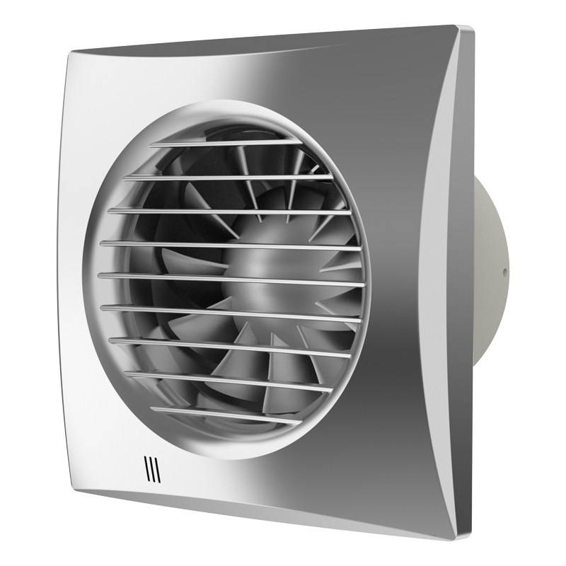 Вытяжной вентилятор Вентс 125 Квайт-Майлд Т алюминий матовый в интернет-магазине, главное фото